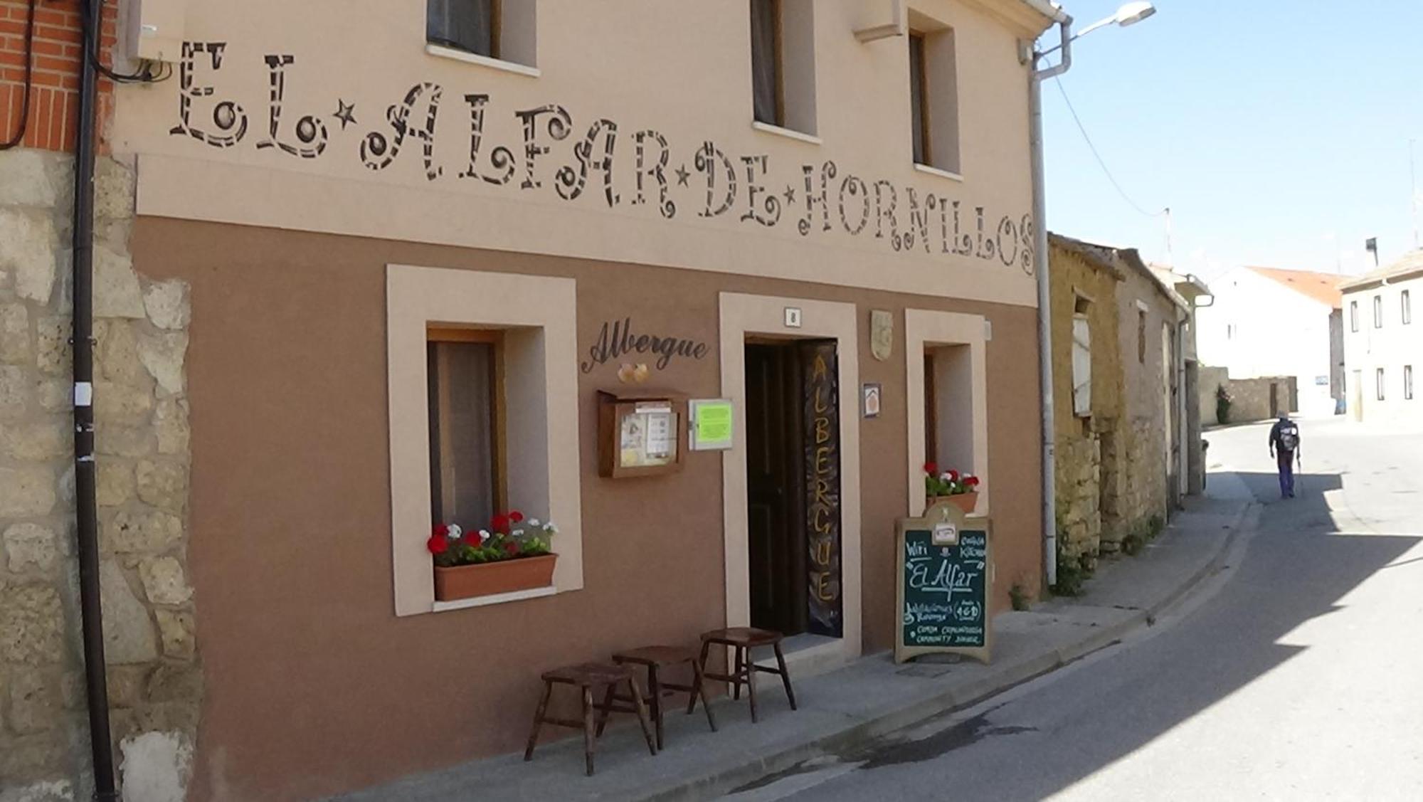 Albergue El Alfar/Pilgrim Hostel Hornillos del Camino Exteriér fotografie